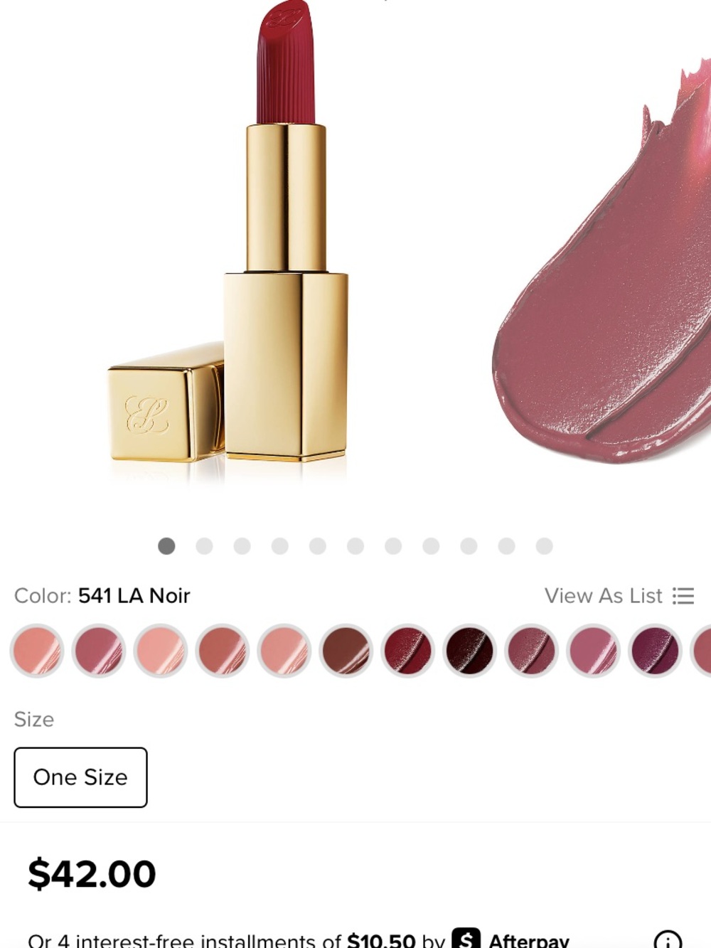 Irresistible #440  (Rose Mauve) Lipstick & Eyeshadow/ blush set by Estée Lauder